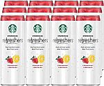 12-pack Starbucks Refreshers (Various Flavors) $11.97