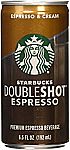 12-Pk of 6.5-oz Starbucks Doubleshot, Espresso + Cream $13 and more
