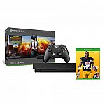 Microsoft Xbox One X 1TB PUBG Console Bundle + Madden NFL 19 $425 and more