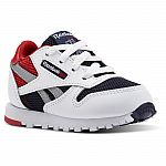 Reebok Kids' Classic Leather Color Block Shoes $20 (or 2 for $34) + Free Shipping and more