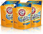 3 pack of 54-oz Arm & Hammer Plus OxiClean HE Liquid Laundry Detergent Easy-Pour Pouch $7.59 or Less