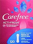 120-count Carefree Acti-Fresh Panty Liners $5.64