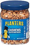 26oz Planters Cashew Halves & Pieces $6.92