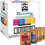 48-pack Quaker Instant Oatmeal Fruit and Cream Variety Pack, Breakfast Cereal $8.93