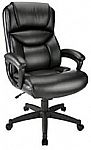Realspace Fennington High-Back Bonded Leather Chair $90