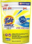 Tide Simply Clean & Fresh PODS, 43 Loads $6.49 and more 