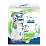 Lysol No-Touch Hand Soap Kit (Gadget + 1 Refill), Moisturizing Aloe & Vitamin E $5.43