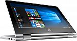 HP Pavilion x360 2-in-1 11.6" Touch-Screen Laptop (Intel Pentium, 4GB 500GB) $313