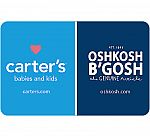 $30 Carters Oshkosh Gift Card $25, $100 ExxonMobil, BP, Gas Physical Gift Card $95 and more