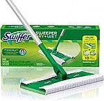 Swiffer Sweeper Dry and Wet Floor Mopping and Cleaning Starter Kit $7.02