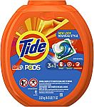 81-Count Tide Pods HE Laundry Detergent Pacs (Various) $13
