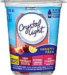 44 Count Crystal Light Drink Mix, Variety Pack, On The Go Packets, $5.99