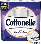24-Count Mega Rolls Cottonelle Ultra GentleCare Toilet Paper, Sensitive $17.98