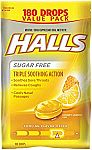 180-ct Halls Sugar-Free Cough Drops $5.58 