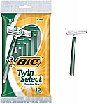 30-Count BIC Twin Select Men's Disposable Razor $8.64 or Less