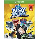 Ubisoft Just Dance 2017 Xbox One $8, Hasbro Family Fun Pack Conquest $10 and more