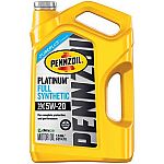 Pennzoil Platinum 5 QT jugs $3 (After Pennzoil rebate and Autozone rebate card)