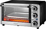 Insignia Stainless Steel 4-Slice Toaster Oven $20