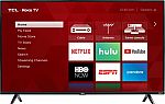 TCL 49" LED 3 Series 1080p Smart HDTV Roku TV $200