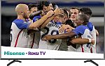 Hisense 55" LED R7 Series 2160p Smart 4K UHD Roku TV $300