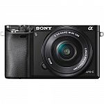 Sony a6000 Mirrorless Camera with 16-50mm Lens $399 or w/ 16-50mm, 55-210mm Lenses $549 (Open-Box)