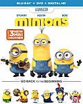 Minions [Blu-ray + DVD + Digital] $3.99