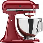 KitchenAid KSM85PBER Tilt-Head Stand Mixer $180 (org $400)