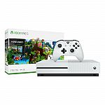 Xbox One S 1TB Minecraft Bundle $185