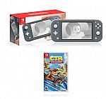 Nintendo Switch Lite Grey + Crash Team Racing - Nitro-Fueled $199.70