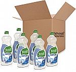 6-Pack 25oz Seventh Generation Dish Liquid Soap $11.94