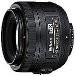 Nikon 35mm f/1.8G AF-S DX Lens $130
