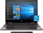 HP Spectre x360 2-in-1 13.3" 1080p IPS Touch Laptop (i7-8565U 8GB 256GB SSD) $850