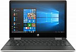 HP Pavilion x360 2-in-1 11.6" Touch-Screen Laptop (N5000 4GB 128GB SSD) $280