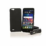 Tracfone ZTE ZFIVE C Cell Phone + 1 Year of Service w/ 1500 MIN/1500 Text/1500MB $40