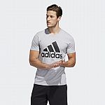 Adidas Men's Badge of Sport Tee $7,  UltraBOOST 19 Running Shoes $75.60 and more