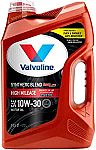 Valvoline MaxLife High Mileage oil SAE 10W-30 Synthetic Blend Motor Oil 5 QT $10 (68% Off)