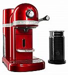 KitchenAid Nespresso Espresso Maker with Milk Frother, KES0504 $179.99