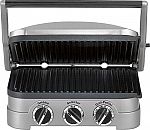 Cuisinart Stainless Steel 4-in-1 Grill/Griddle and Panini Press $40