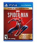 Marvel's Spider-Man, Game of the Year Edition, Sony, PlayStation 4 $15 Shipped