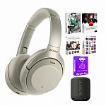 Sony WH-1000XM3 Wireless Noise-Canceling Headphones + SRSXB10 Portable Bluetooth Speaker $205