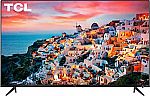 TCL 55S525 4K UltraHD 55" LED Smart TV $280