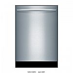 Bosch 800 42-Decibel Built-In Dishwasher $524.50 or $472