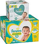 Amazon Pampers Diapers & Wipes Bundle (Save $10 or More)