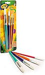 4-Count Crayola Big Paint Brushes $1