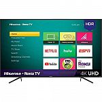 Hisense 75" LED R7E Series 2160p Smart 4K UHD TV with HDR Roku TV $700