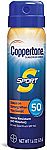 1.6 Ounce Coppertone SPORT Continuous Sunscreen Spray Broad Spectrum SPF 50 $.0.71