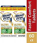 60-ct Move Free Calcium & Calcium Fructoborate Based Joint Health Supplement Tablets $9.83