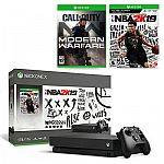 Xbox One X 1TB NBA 2K19 Bundle + Call of Duty $290