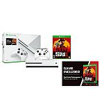 Xbox One S 1TB Console with Red Dead Redemption 2 Bundle $120