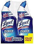 4-Pack 24-oz Lysol Power Toilet Bowl Cleaner $3.35 or Less